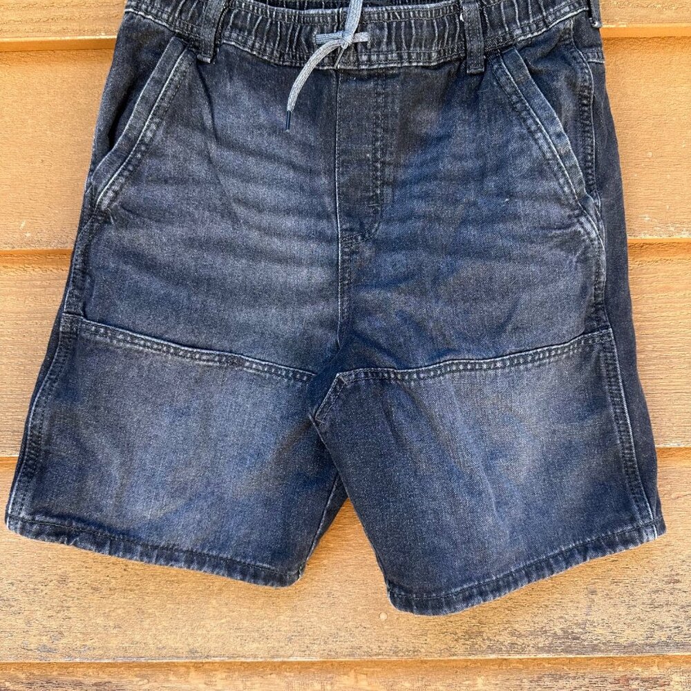 Wrangler Black Denim Jean Boys Shorts Size XL 14-16 - Picture 6 of 9